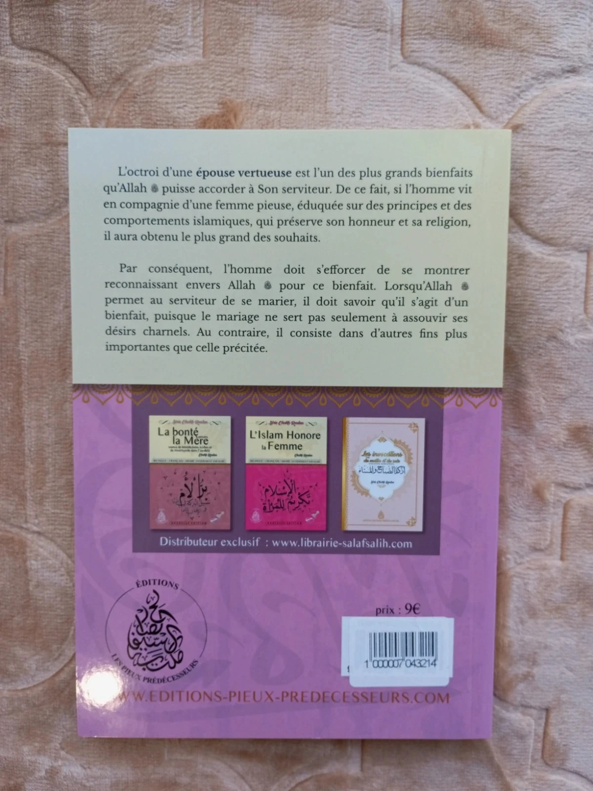 Le mariage bienfaits et bienséances – photo 2